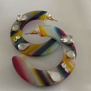 Gorgeous multi color earrings